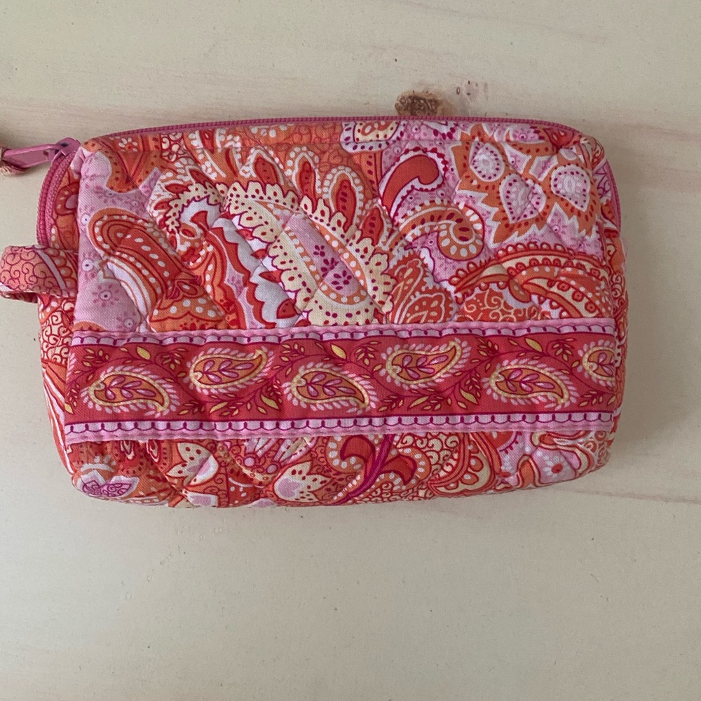 Vera Bradley small cosmetic bag